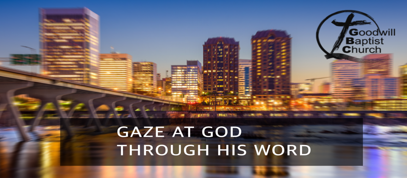 Gaze at God Through His Word